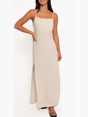 Petal & Pup Sawyer Maxi Dress in white